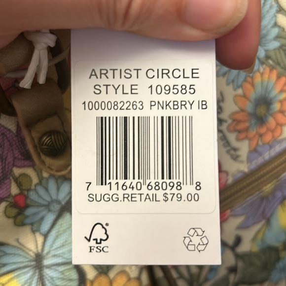 sakroots “art for a cause” shoulder bag - Picture 9 of 9